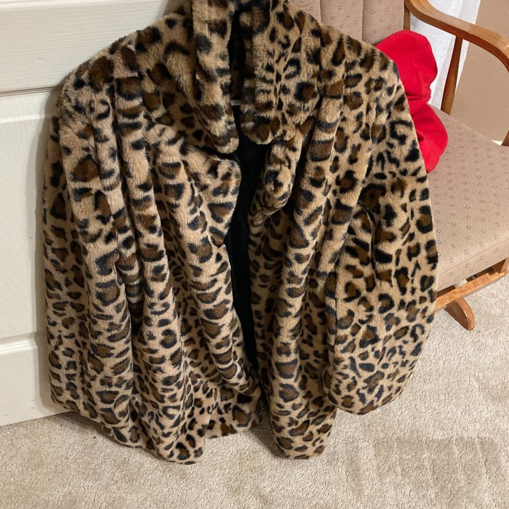Love Tree Leopard Coat